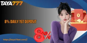8% Daily 1st Deposit How This Promotion Works And How To Use It