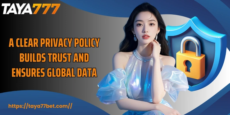 A clear Privacy Policy builds trust and ensures global data