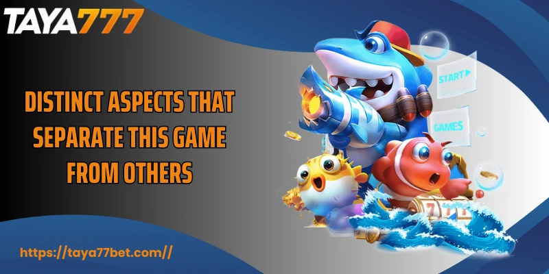Distinct aspects that separate this game from others