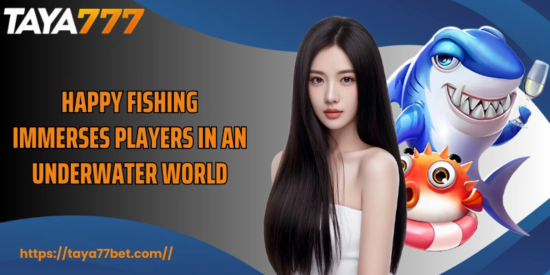 Happy Fishing immerses players in an underwater world