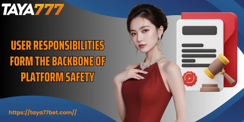 User responsibilities form the backbone of platform safety